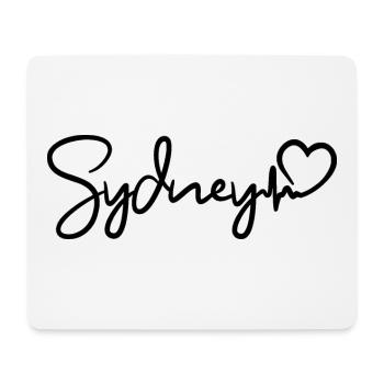 Sydney Heartbeat Australia City Sydney - Tapis de souris (format paysage) - blanc - Devant
