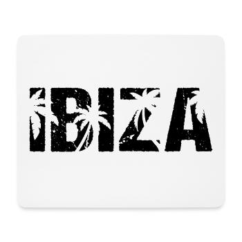 Ibiza Palmen - Mousepad (Querformat) - Weiß - Vorne