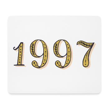 1997 Vintage 1997 Birthday Gift - Mouse Pad (horizontal) - white - Front
