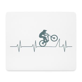 W9061 - Mouse Pad (horizontal) - white - Front