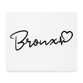 Bronx Heartbeat NYC - Tapis de souris (format paysage) - blanc - Devant