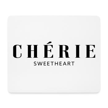 Cherie Sweetheart - Mousepad (Querformat) - Weiß - Vorne