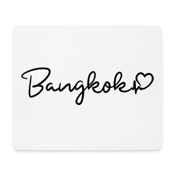 Battement de cœur de Bangkok Thaïlande J’adore Bangkok - Tapis de souris (format paysage) - blanc - Devant