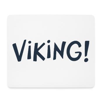 Viking Cree Rough Typo - Mouse Pad (horizontal) - white - Front