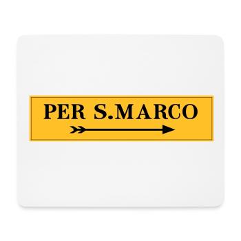PER S. MARCO - Mousepad (Querformat) - Weiß - Vorne