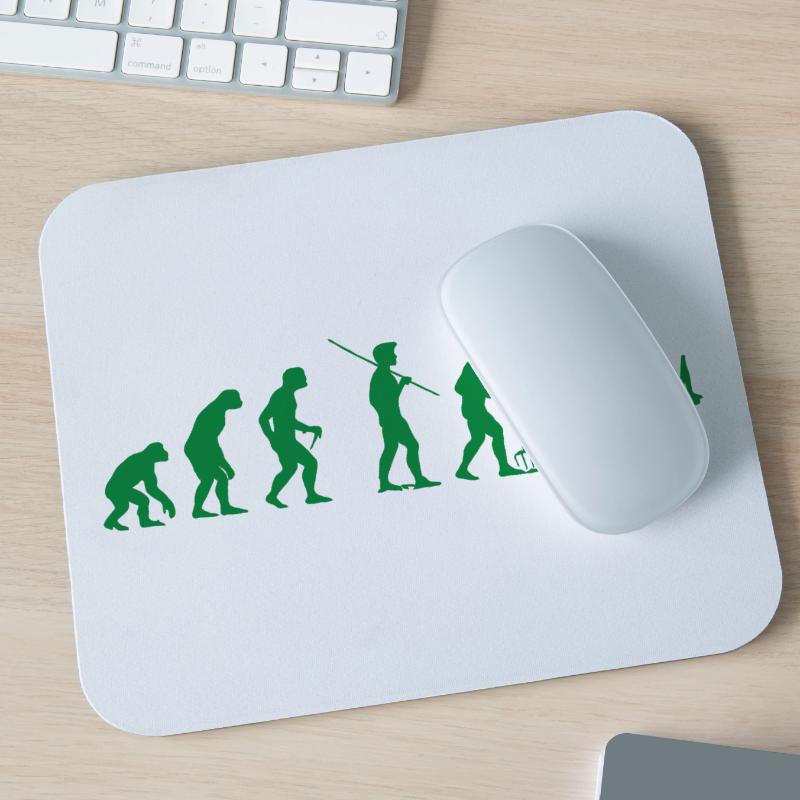 Programmer Evolution Computer Scientist Developer Mouse Pad (horizontal)