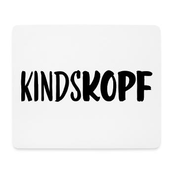Child's head - Mouse Pad (horizontal) - white - Front