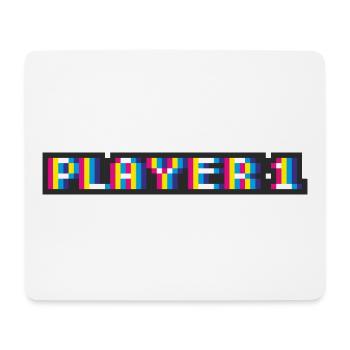 Partner look No. 2 (player 1) - color - Mouse Pad (horizontal) - white - Front