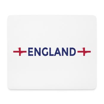 Maillot de football de l’Angleterre Drapeau anglais - Tapis de souris (format paysage) - blanc - Devant