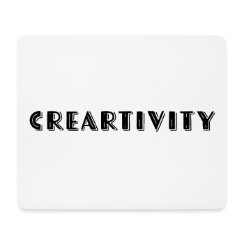 creartivity black - Mouse Pad (horizontal) - white - Front