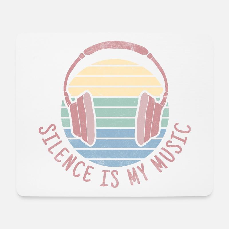 Introvertiert Hochsensibel INFJ Spruch Geschenk - Mousepad (Querformat) - Weiß