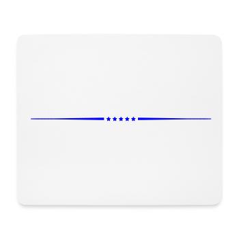 star line - Mouse Pad (horizontal) - white - Front