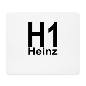 H1 Heinz - Mousepad (Querformat) - Weiß - Vorne