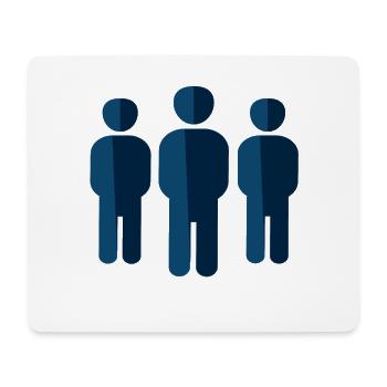Personen Gesellschaft Menschen Gemeinsam - Mousepad (Querformat) - Weiß - Vorne