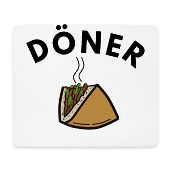 DÖNER DÖNER - Mouse Pad (horizontal) - white - Front