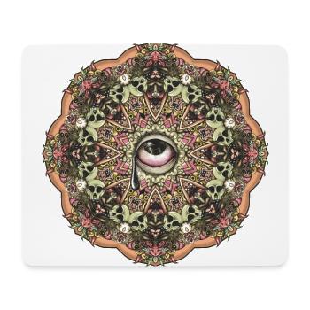 Eye - Mouse Pad (horizontal) - white - Front