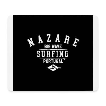 NAZARE BIG WAVE SURFING PORTUGAL - Mouse Pad (horizontal) - white - Front