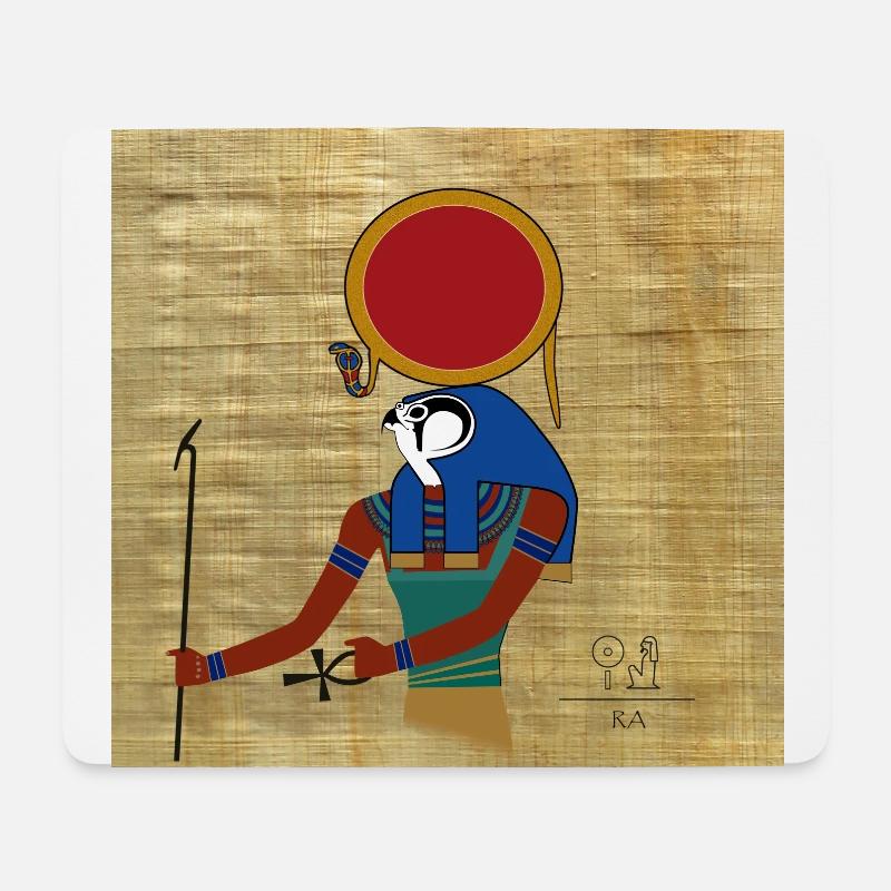 Ra I Égypte ancienne - Tapis de souris (format paysage) - blanc