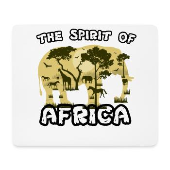 Africa - Mouse Pad (horizontal) - white - Front