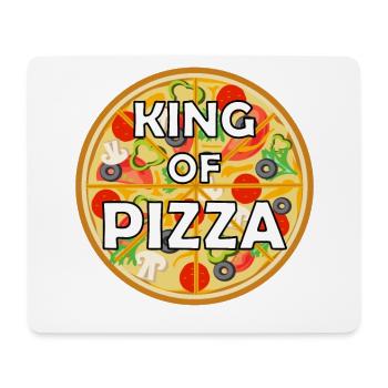 Pizza Pizzeria Pizzaiolo - Tapis de souris (format paysage) - blanc - Devant