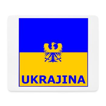 Die Ukraine - Mousepad (Querformat) - Weiß - Vorne