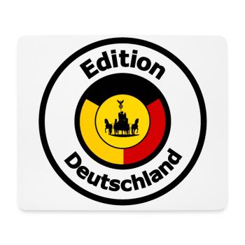 Die Edition Deutschland - Mousepad (Querformat) - Weiß - Vorne