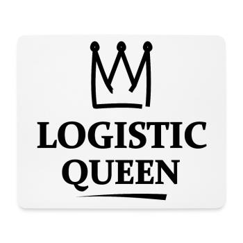 Logistics Queen - Mouse Pad (horizontal) - white - Front