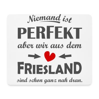 Friesländer - Mousepad (Querformat) - Weiß - Vorne
