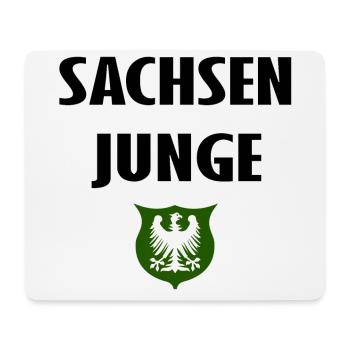 Der Sachsenjunge - Mousepad (Querformat) - Weiß - Vorne