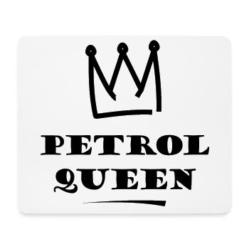 Petrol Queen - Mouse Pad (horizontal) - white - Front