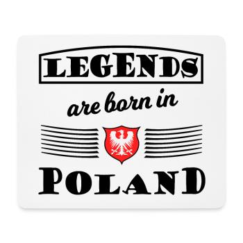 Die polnische Legende - Mousepad (Querformat) - Weiß - Vorne