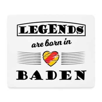 Legenden aus Baden - Mousepad (Querformat) - Weiß - Vorne