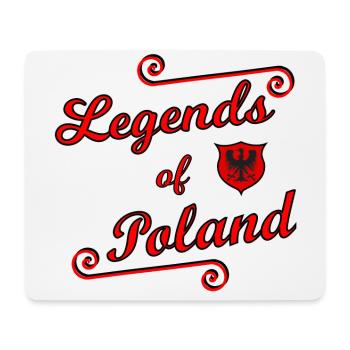 The Polish Legends - Mouse Pad (horizontal) - white - Front