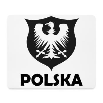 Die Polska Fans - Mousepad (Querformat) - Weiß - Vorne