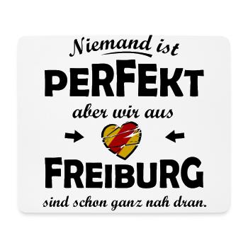 Die perfekten Freiburger - Mousepad (Querformat) - Weiß - Vorne