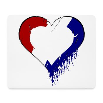 Amour hollandais - Tapis de souris (format paysage) - blanc - Devant