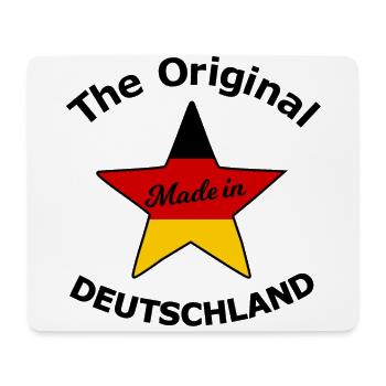 Meine Heimat Deutschland - Mousepad (Querformat) - Weiß - Vorne
