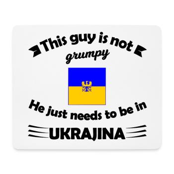 Zuhause in der Ukraine - Mousepad (Querformat) - Weiß - Vorne