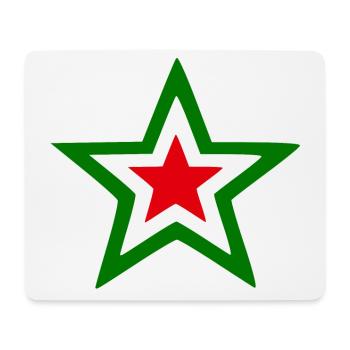 Stern aus Italien - Mousepad (Querformat) - Weiß - Vorne