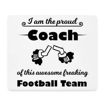 Der beste Trainer - Mousepad (Querformat) - Weiß - Vorne