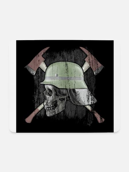 Feuerwehr - Mousepad (Querformat) - Weiß