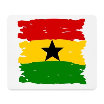 Les couleurs du Ghana - Tapis de souris (format paysage) - blanc - Devant