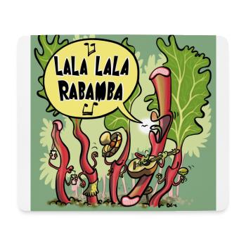 Bande de Rabamba - Tapis de souris (format paysage) - blanc - Devant