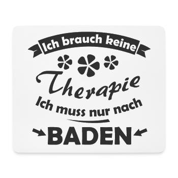 Mein bestes Badnerland - Mousepad (Querformat) - Weiß - Vorne