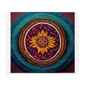 Boho Mandala Abstract - Mouse Pad (horizontal) - white - Front