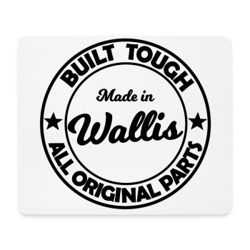 Made in Valais - Mouse Pad (horizontal) - white - Front