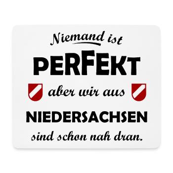 Die Niedersachsen - Mousepad (Querformat) - Weiß - Vorne
