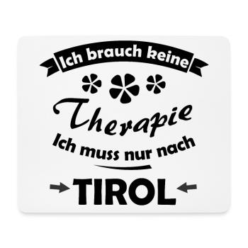 Heimweh nach Tirol - Mousepad (Querformat) - Weiß - Vorne