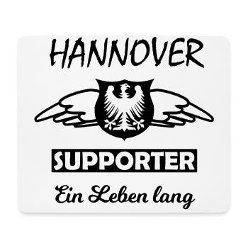 The fans from Hanover - Mouse Pad (horizontal) - white - Front