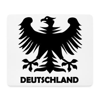 Für die Deutschen - Mousepad (Querformat) - Weiß - Vorne